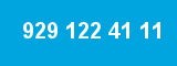 929 122 41 11